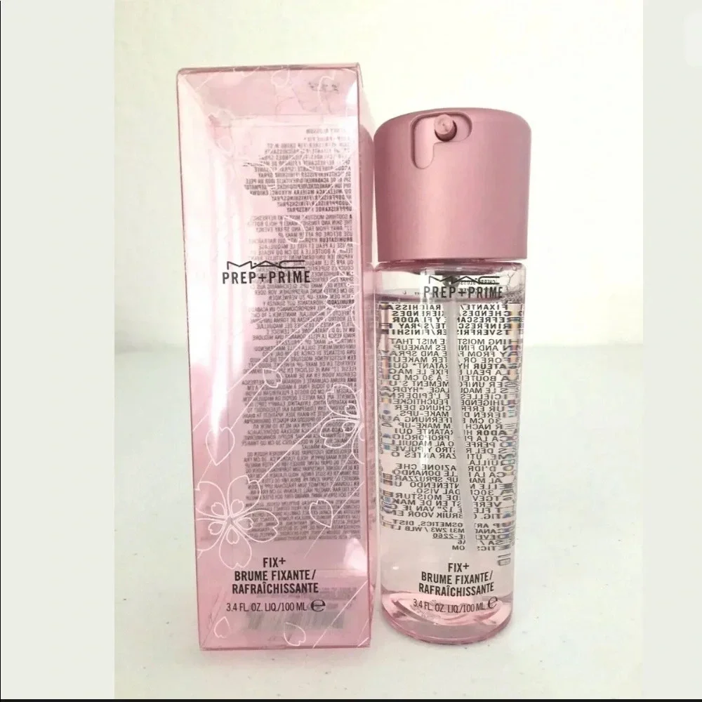 - MAC Prep + Prime Fix+ Petal Power setting spray